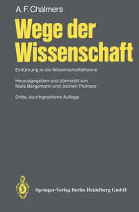 Chalmers / Bergemann / Prümper |  Wege der Wissenschaft | eBook | Sack Fachmedien