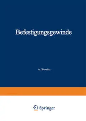 Sievritts |  Befestigungsgewinde | eBook | Sack Fachmedien