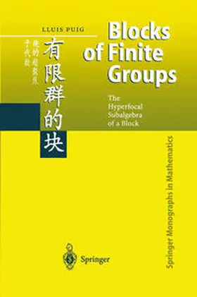 Puig |  Blocks of Finite Groups | eBook | Sack Fachmedien