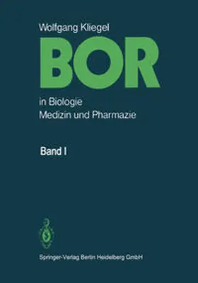 Kliegel / Wendt |  Bor in Biologie, Medizin und Pharmazie | eBook | Sack Fachmedien
