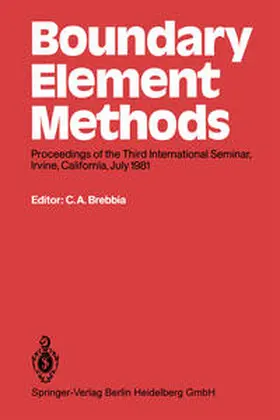 Brebbia |  Boundary Element Methods | eBook | Sack Fachmedien