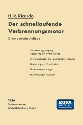 Ricardo | Der schnellaufende Verbrennungsmotor | Buch | 978-3-662-11455-1 | www.sack.de