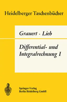 Grauert / Lieb |  Differential- und Integralrechnung I. | eBook | Sack Fachmedien