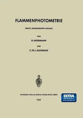 Alkemade / Herrmann |  Flammenphotometrie | Buch |  Sack Fachmedien