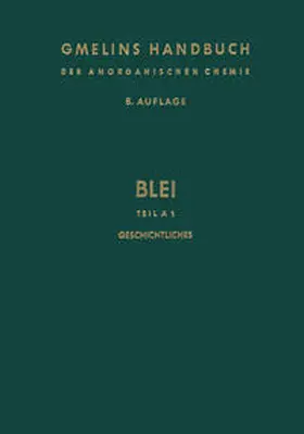  Blei | eBook | Sack Fachmedien