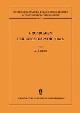 Krieg | Grundlagen der Insektenpathologie | E-Book | www.sack.de