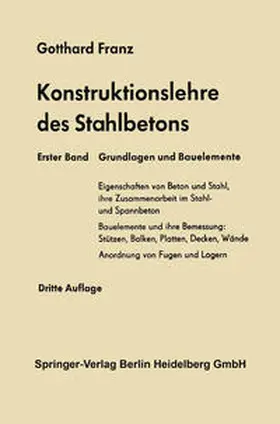 Franz |  Grundlagen und Bauelemente | eBook | Sack Fachmedien