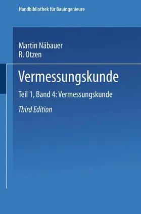 Näbauer / Otzen |  Vermessungskunde | Buch |  Sack Fachmedien