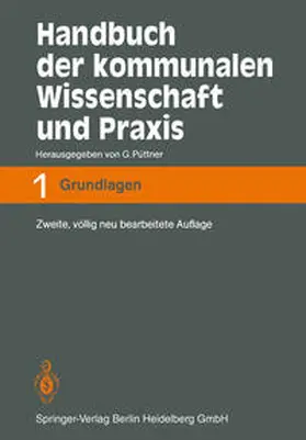 Püttner |  Handbuch der kommunalen Wissenschaft und Praxis | eBook | Sack Fachmedien