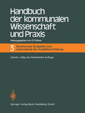 Püttner |  Handbuch der kommunalen Wissenschaft und Praxis | eBook | Sack Fachmedien