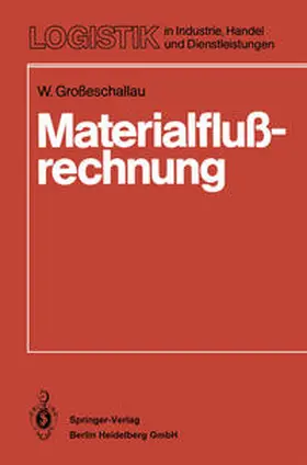Grosseschallau |  Materialflußrechnung | eBook | Sack Fachmedien
