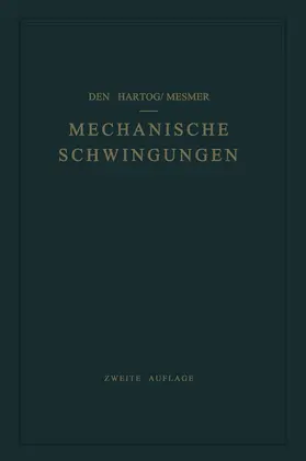 DenHartog |  Mechanische Schwingungen | Buch |  Sack Fachmedien