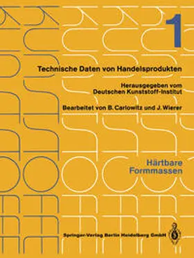 Carlowitz / Wierer |  Härtbare Formmassen | eBook | Sack Fachmedien