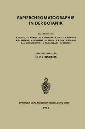 Linskens |  Papierchromatographie in der Botanik | eBook | Sack Fachmedien