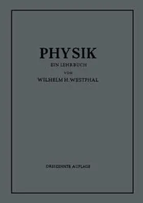 Westphal |  Physik | eBook | Sack Fachmedien