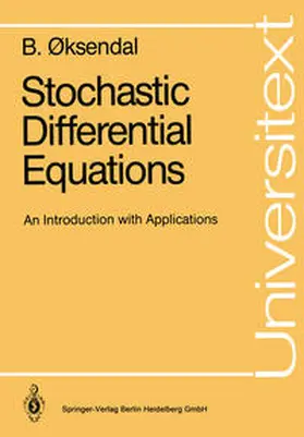 Oksendal |  Stochastic Differential Equations | eBook | Sack Fachmedien