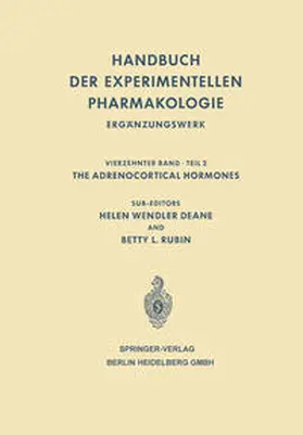 The Adrenocortical Hormones | E-Book | www.sack.de