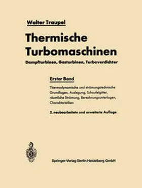 Traupel |  Thermische Turbomaschinen | eBook | Sack Fachmedien