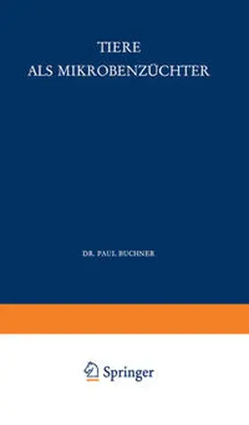 Buchner |  Tiere als Mikrobenzüchter | Buch |  Sack Fachmedien