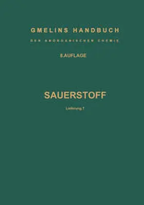 Sauerstoff | eBook | Sack Fachmedien