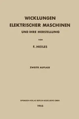 Heiles |  Wicklungen Elektrischer Maschinen | eBook | Sack Fachmedien