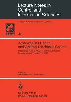 Gorostiza / Fleming |  Advances in Filtering and Optimal Stochastic Control | Buch |  Sack Fachmedien
