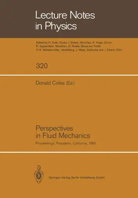 Coles |  Perspectives in Fluid Mechanics | Buch |  Sack Fachmedien