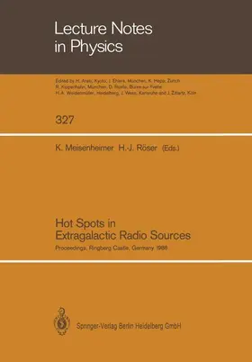 Röser / Meisenheimer |  Hot Spots in Extragalactic Radio Sources | Buch |  Sack Fachmedien