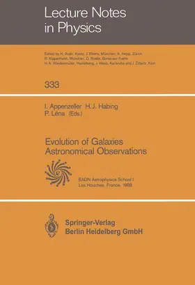 Appenzeller / Habing / Lena |  Evolution of Galaxies Astronomical Observations | Buch |  Sack Fachmedien