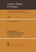 Seba / Exner |  Applications of Self-Adjoint Extensions in Quantum Physics | Buch |  Sack Fachmedien