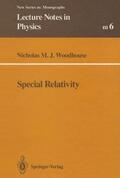 Woodhouse |  Special Relativity | Buch |  Sack Fachmedien