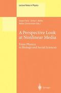 Parisi / Zimmermann / Müller |  A Perspective Look at Nonlinear Media | Buch |  Sack Fachmedien