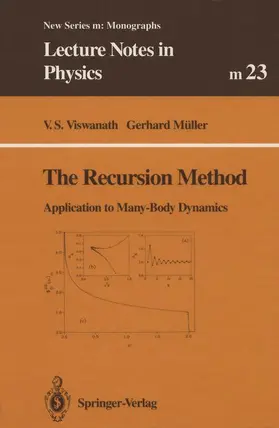 Viswanath / Müller |  The Recursion Method | Buch |  Sack Fachmedien