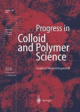 Straatmann / Borchard |  Analytical Ultracentrifugation VI | Buch |  Sack Fachmedien