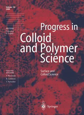 Razumas / Nylander / Lindman |  Surface and Colloid Science | Buch |  Sack Fachmedien