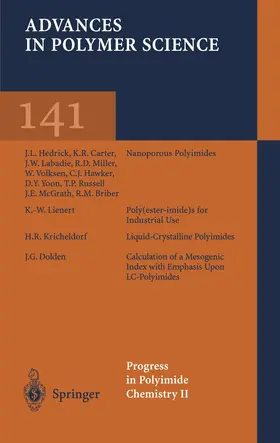 Kricheldorf |  Progress in Polyimide Chemistry II | Buch |  Sack Fachmedien