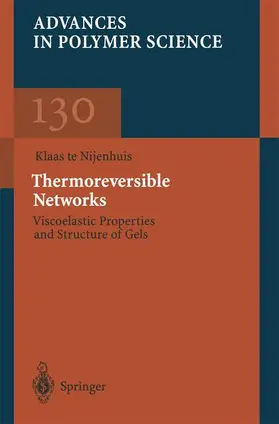 Nijenhuis |  Thermoreversible Networks | Buch |  Sack Fachmedien