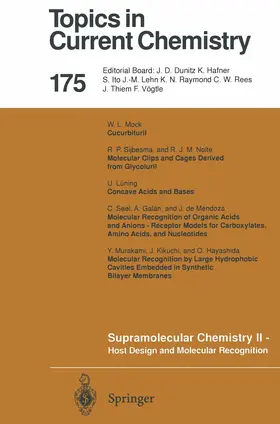 Weber |  Supramolecular Chemistry II - Host Design and Molecular Recognition | Buch |  Sack Fachmedien