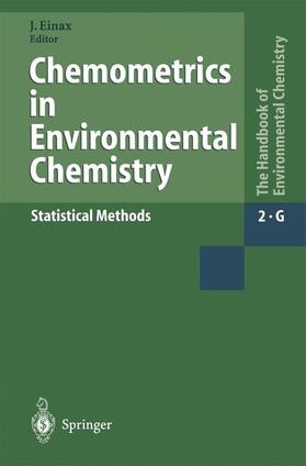 Einax |  Chemometrics in Environmental Chemistry - Statistical Methods | Buch |  Sack Fachmedien