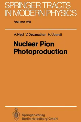 Nagl / Überall / Devanathan |  Nuclear Pion Photoproduction | Buch |  Sack Fachmedien