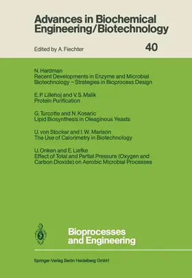  Bioprocesses and Engineering | Buch |  Sack Fachmedien