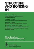 Buchler |  Metal Complexes with Tetrapyrrole Ligands I | Buch |  Sack Fachmedien