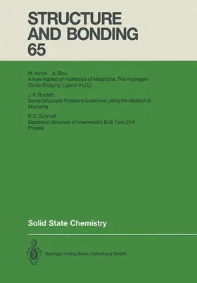 Solid State Chemistry | Buch |  Sack Fachmedien