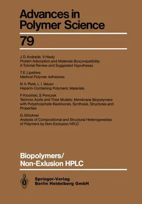  Biopolymers/Non-Exclusion HPLC | Buch |  Sack Fachmedien