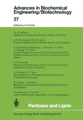 Chan / Neirinck / Fiechter |  Pentoses and Lignin | Buch |  Sack Fachmedien