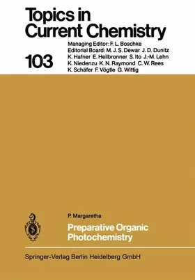 Margaretha / Lehn |  Preparative Organic Photochemistry | Buch |  Sack Fachmedien