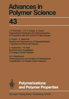 Abe / Möller / Albertsson |  Polymerizations and Polymer Properties | Buch |  Sack Fachmedien