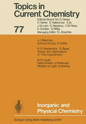  Inorganic and Physical Chemistry | Buch |  Sack Fachmedien