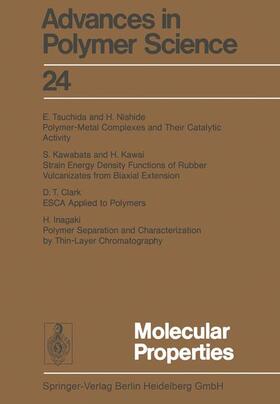 Cantow / Overberger / Dall’Asta | Molecular Properties | Buch | 978-3-662-15476-2 | sack.de