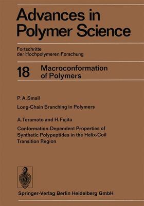 Cantow / Schulz / Dall’Asta | Advances in Polymer Science | Buch | 978-3-662-15528-8 | sack.de